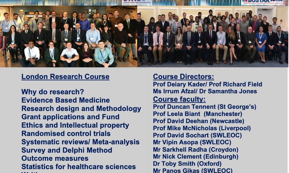 London Research Course 2022